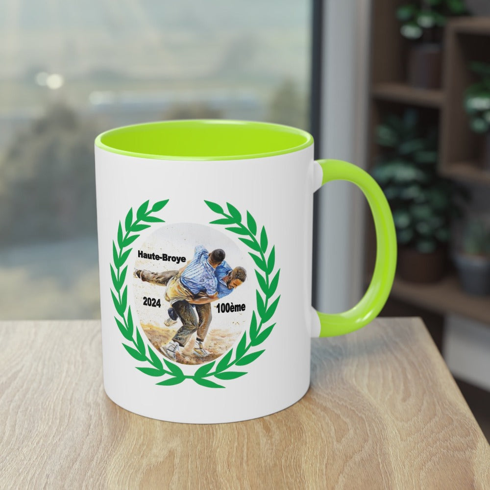 Tasse Bicolore | Boutique 100e Lutte HB Tasse Bicolore | Boutique 100e Lutte HB