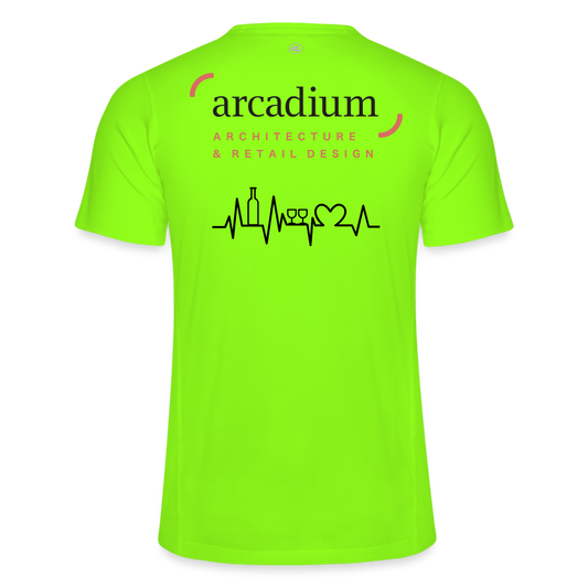 T-shirt Run 2.0 Homme | Jean-Marc - vert néon
