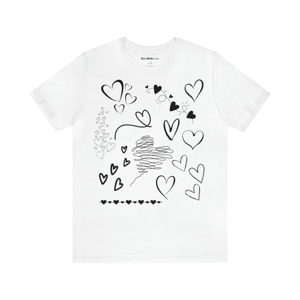 T-shirt MoOodMaker Coers | LINE DRAWING blanc