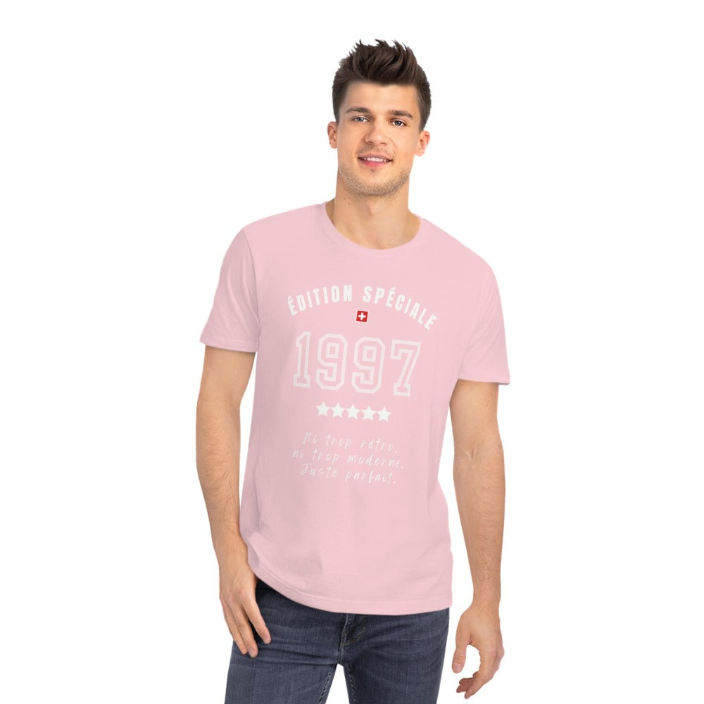 T-shirt ANNIVERSAIRE 02 Homme Bio | PERSONNALISATION