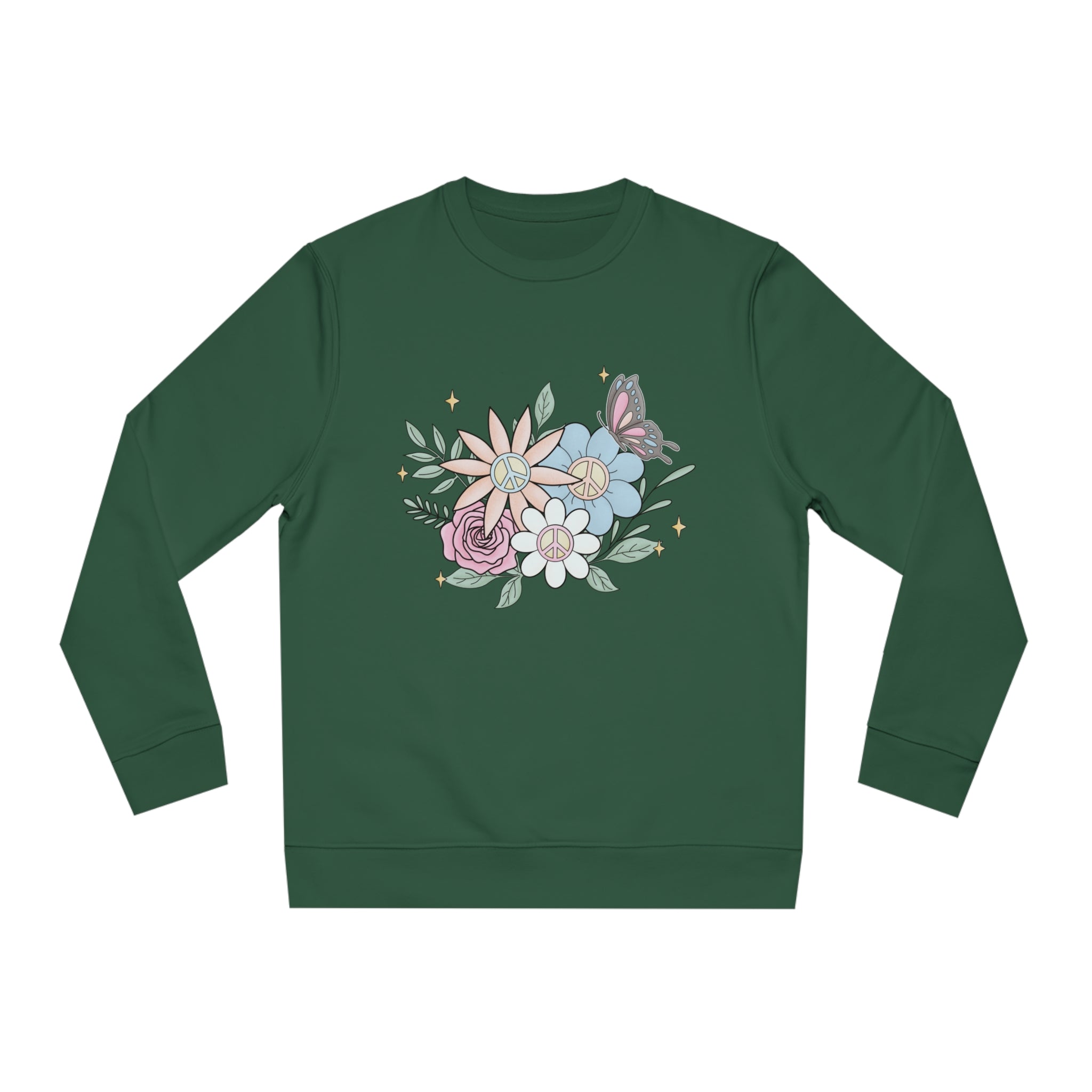 Pull Sweatshirt PEACE & LOVE Bohème 85% Coton Bio  | FEEL GOOD