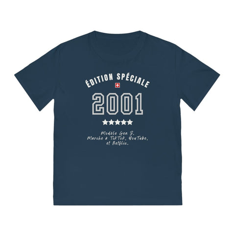 T-shirt ANNIVERSAIRE 02 Homme Bio | PERSONNALISATION