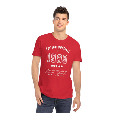 T-shirt ANNIVERSAIRE 02 Homme Bio | PERSONNALISATION