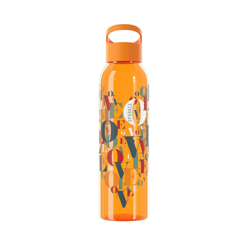 MoOodMaker Merchandising Bouteille d'Eau Personnalisée Orange 640ml