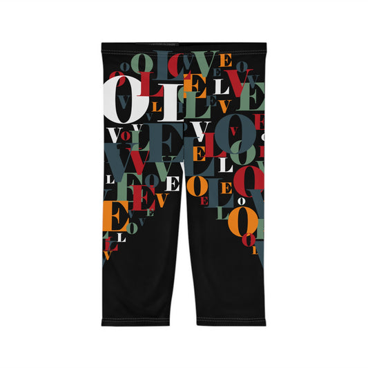 Legging Capri Personnalisable AOP | Article Merchandising