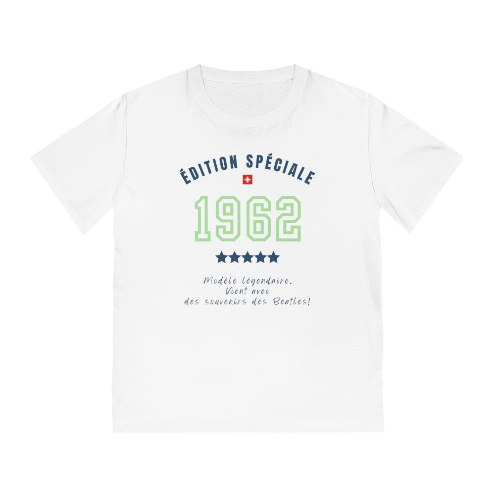 T-shirt ANNIVERSAIRE 02 Homme Bio | PERSONNALISATION