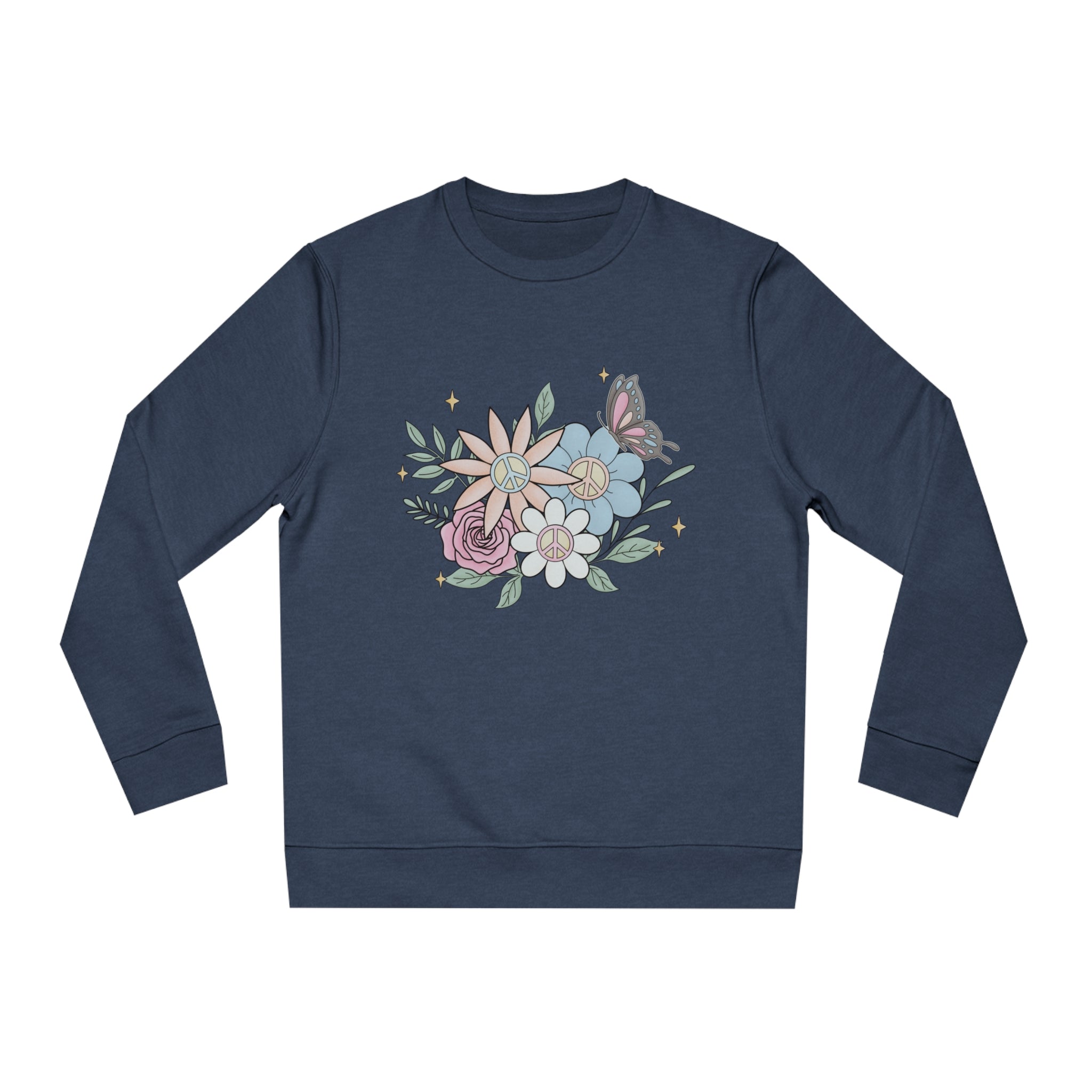 Pull Sweatshirt PEACE & LOVE Bohème 85% Coton Bio  | FEEL GOOD