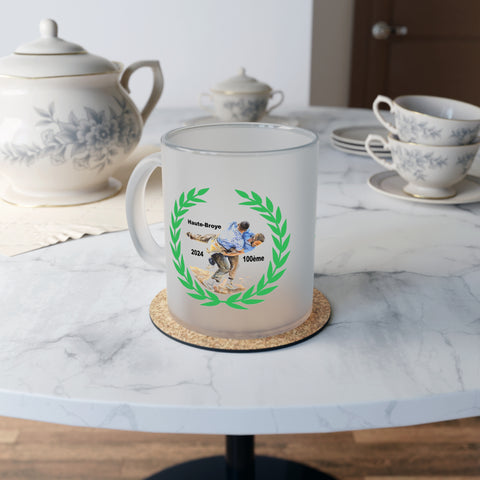 Tasse Verre Givré | Boutique 100e Lutte HB