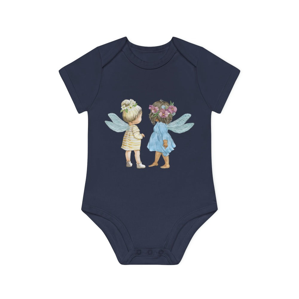 Body Bébé Navy Body Bébé Bio Personnalisable | Article Merchandising MoOodMaker