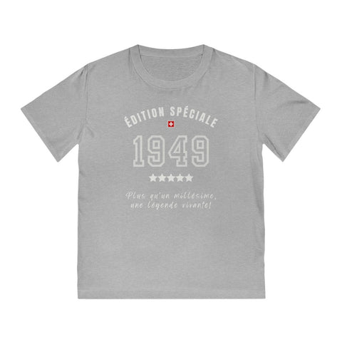 T-shirt ANNIVERSAIRE 02 Homme Bio | PERSONNALISATION