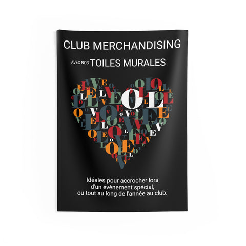 Toile Murale Personnalisable | Club Merchandising MoOodMaker