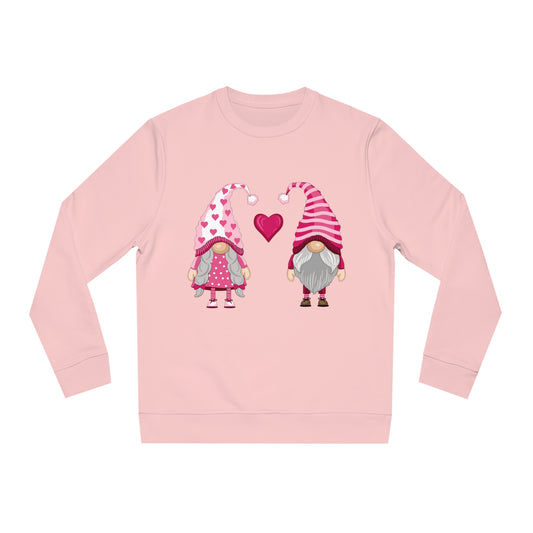 Pull Sweatshirt GNOMES AMOUREUX 85% Coton Bio  | LOVE & SAINT VALENTIN