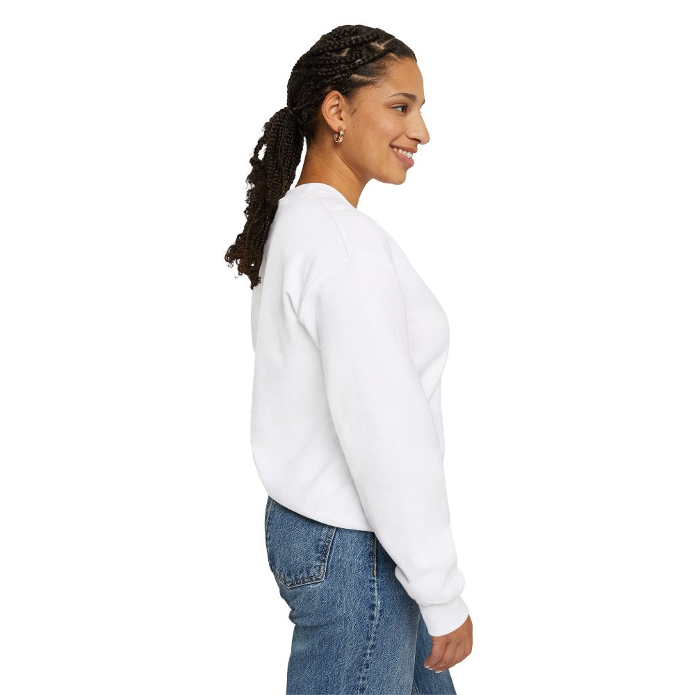 Pull Sweatshirt CVL blanc femme Club de Voile Lausanne MoOodMaker Merchandising