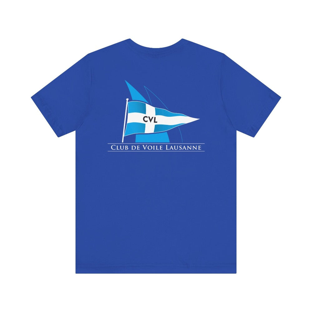T-shirt Classique Coton bleu marine dos | Boutique CVL