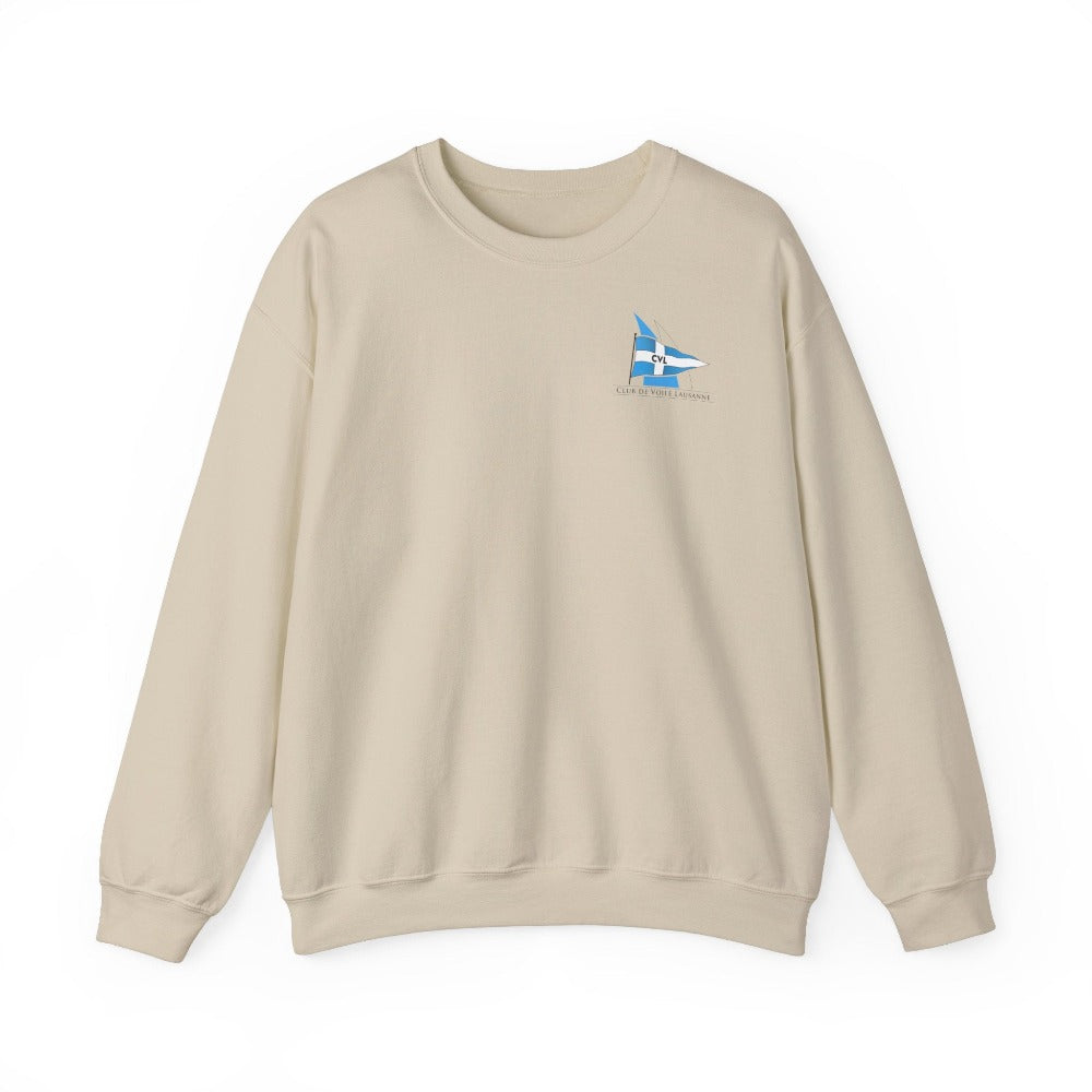 Pull Sweatshirt CVL sable Club de Voile Lausanne MoOodMaker Merchandising