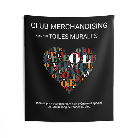 Toile Murale Personnalisable | Club Merchandising MoOodMaker