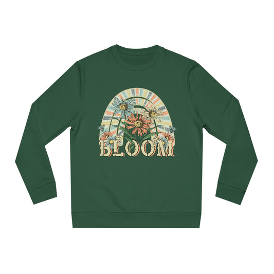 Pull Sweatshirt BLOOM Fleurs Bohèmes 85% Coton Bio  | FEEL GOOD