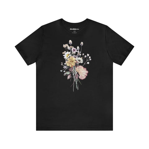 MoOodMaker T-shirt Imprimé noir | FLOWER POWER