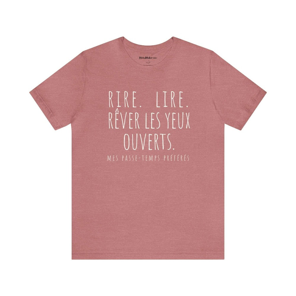 36 T-shirt Lire Rire Rêver |  FEEL-GOOD