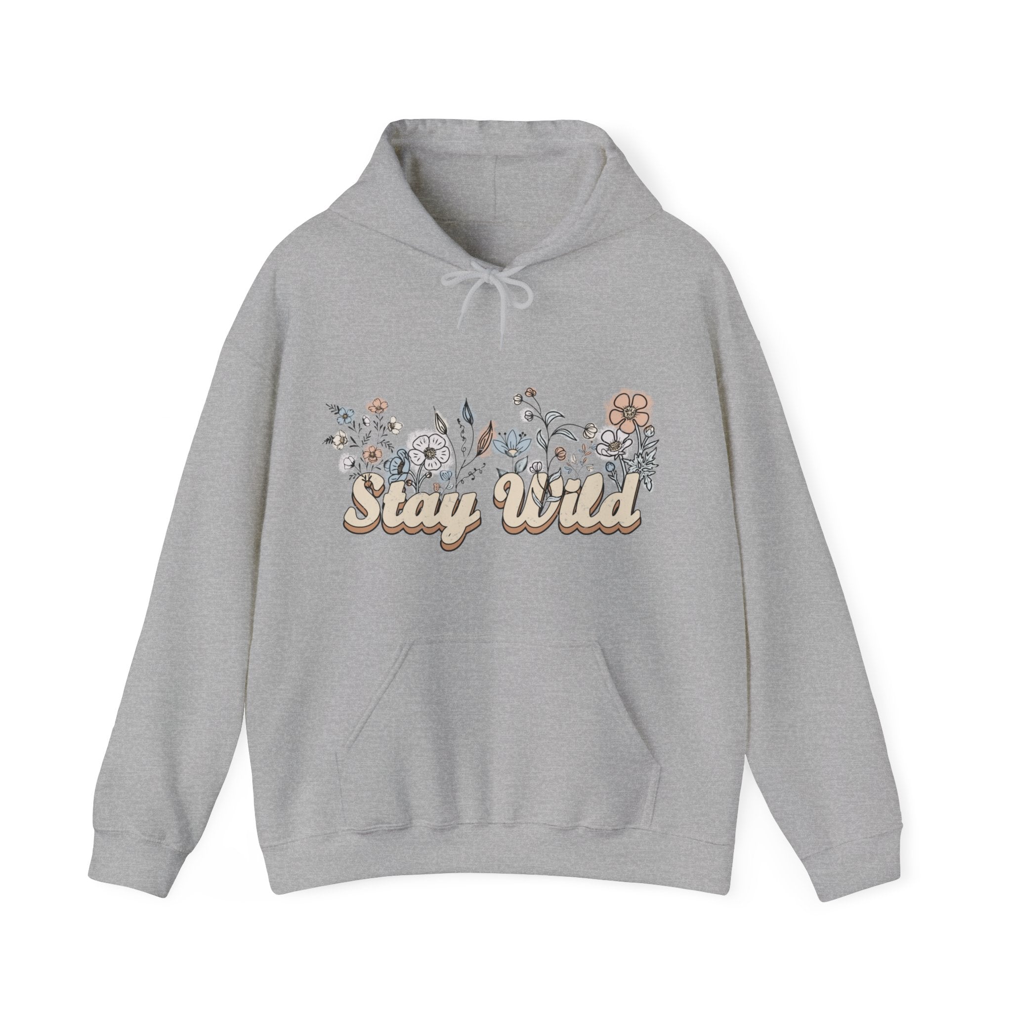 Pull à Capuche STAY WILD Bohème | FEEL GOOD