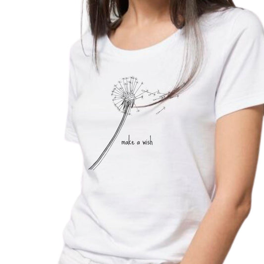 FG 34.2 T-shirt Bio Femme Make a Wish
