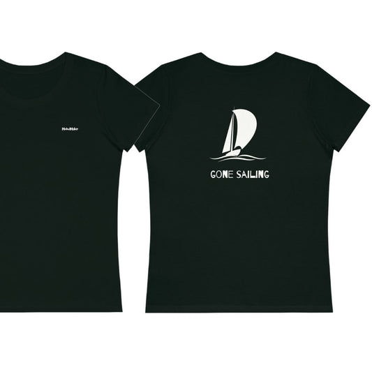 38,2 sV Bio-T-Shirt für Frauen Gone Sailing | LEIDENSCHAFTLICH