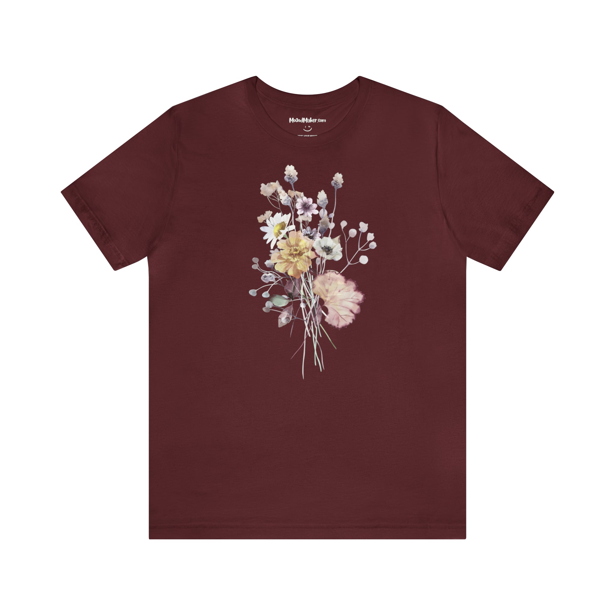 MoOodMaker T-shirt Imprimé | FLOWER POWER bordeaux