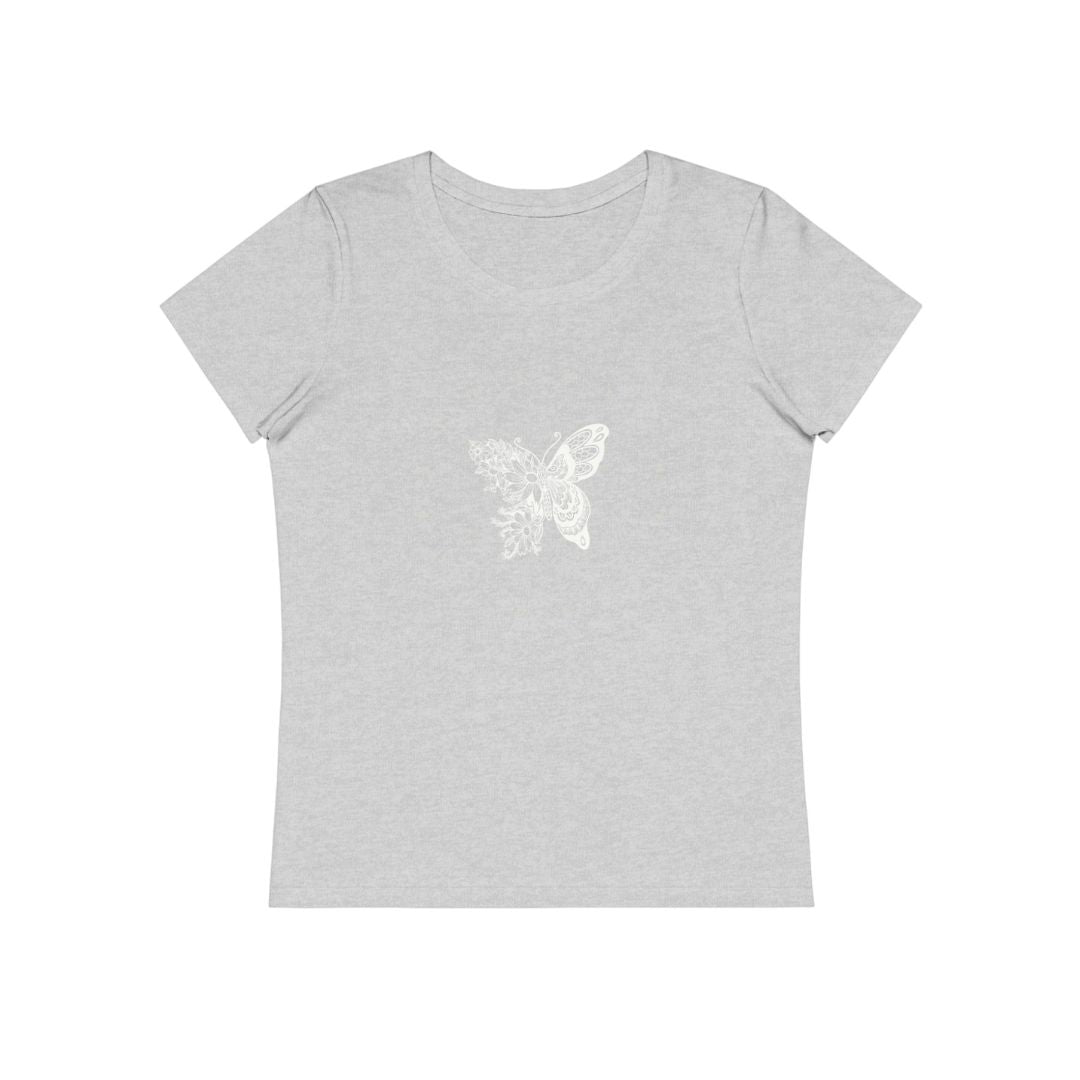 49.2 T-shirt Bio Femme Mandala Papillon | MYSTIC