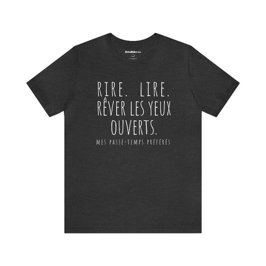 36 T-shirt Lire Rire Rêver |  FEEL-GOOD