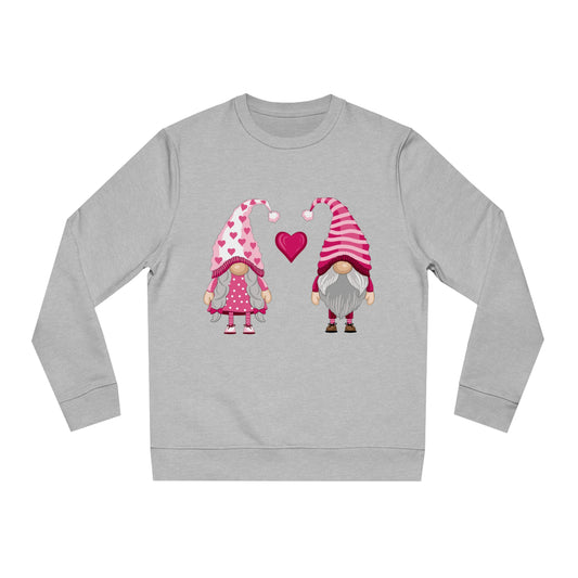 Pull Sweatshirt GNOMES AMOUREUX 85% Coton Bio  | LOVE & SAINT VALENTIN