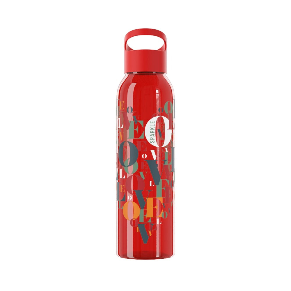 MoOodMaker Merchandising Bouteille d'Eau Personnalisée Rouge 640ml