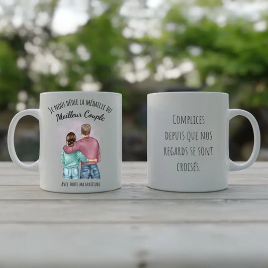 Mug Meilleur Couple | Tasse Personnalisée