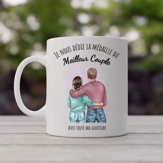 Mug Meilleur Couple | Tasse Personnalisée