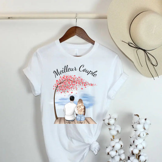 T-shirt Meilleur Couple Saint Valentin | Personnalisé