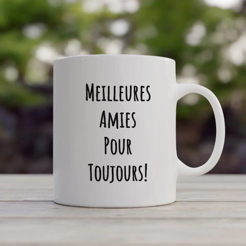 Mug Meilleures Amies Vintage | Tasse Personnalisée