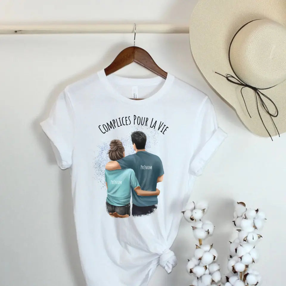 T-shirt Couple | Personnalisé