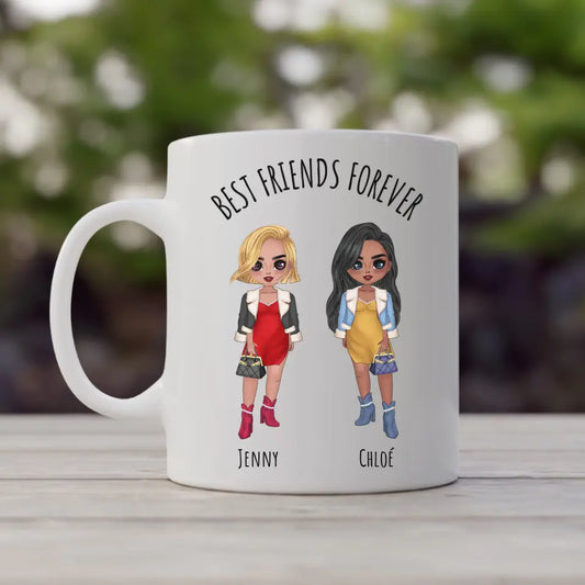Mug Best Friends Hiver | Tasse Personnalisée