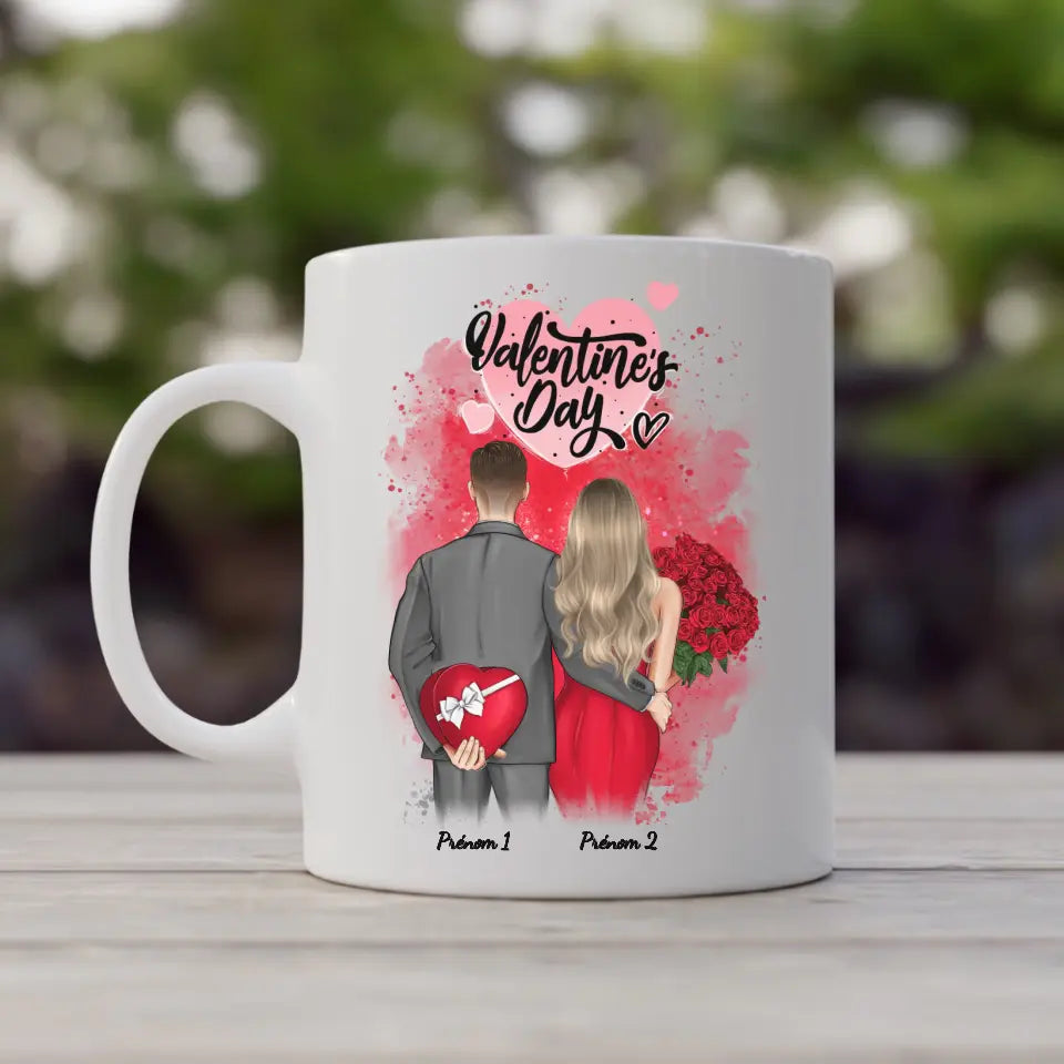 Mug Saint Valentin | Tasse Personnalisée