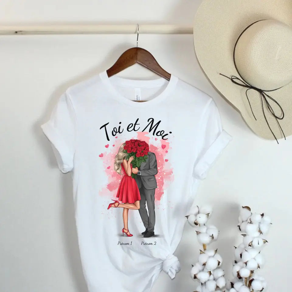 T-shirt Toi & Moi Saint Valentin | Personnalisé