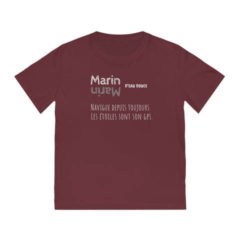 T-shirt MARIN D'EAU DOUCE Homme Bio | PERSONNALISÉ