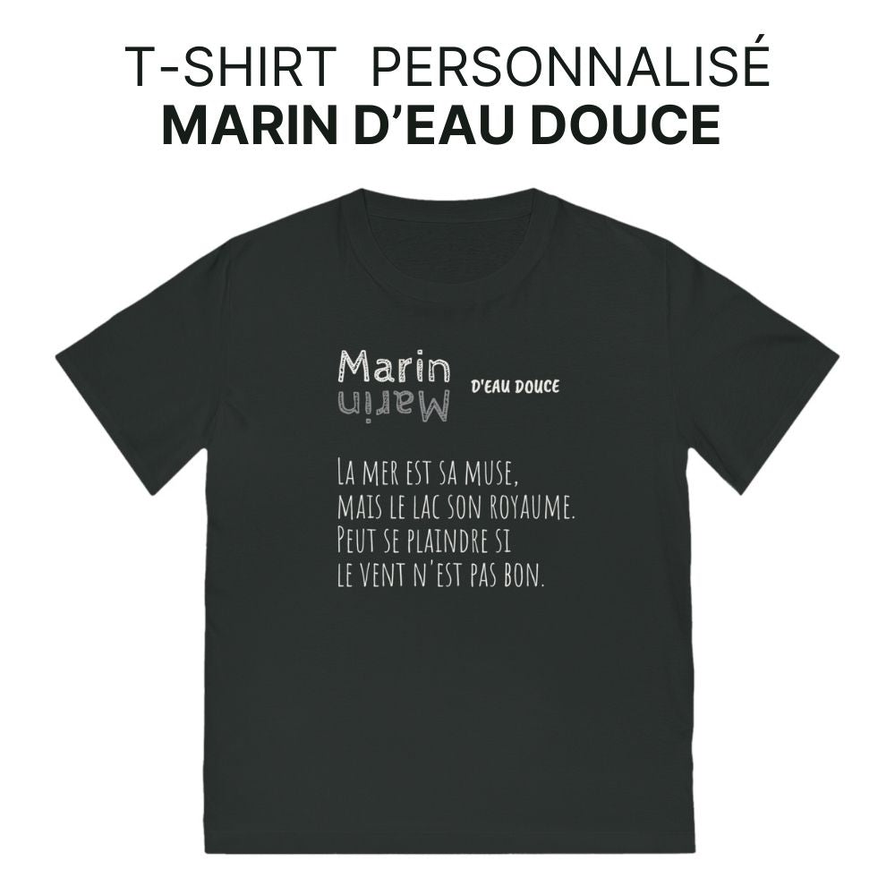 T-shirt MARIN D'EAU DOUCE Homme Bio | PERSONNALISÉ