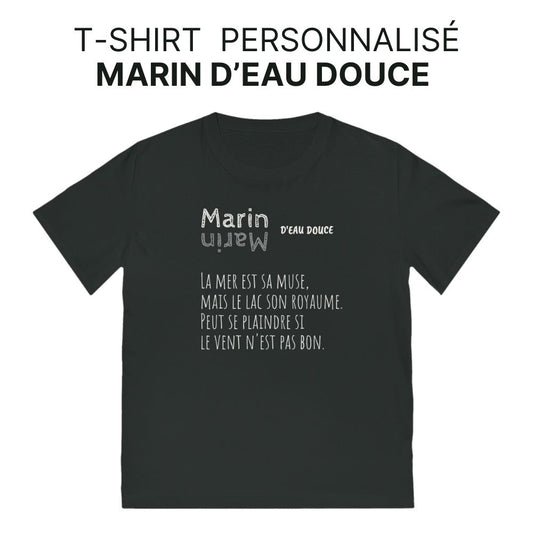 T-shirt MARIN D'EAU DOUCE Homme Bio | PERSONNALISÉ