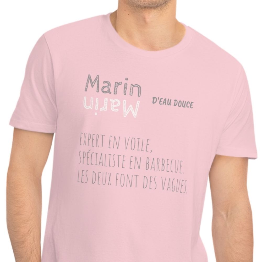 T-shirt MARIN D'EAU DOUCE Homme Bio | PERSONNALISÉ