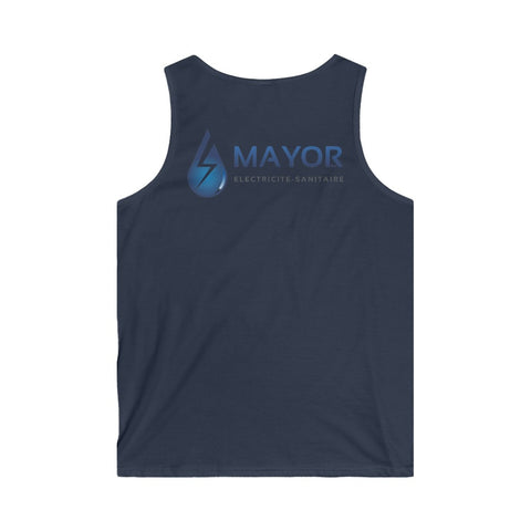 Débardeur Mayor SANITAIRE navy dos by MoOodMaker