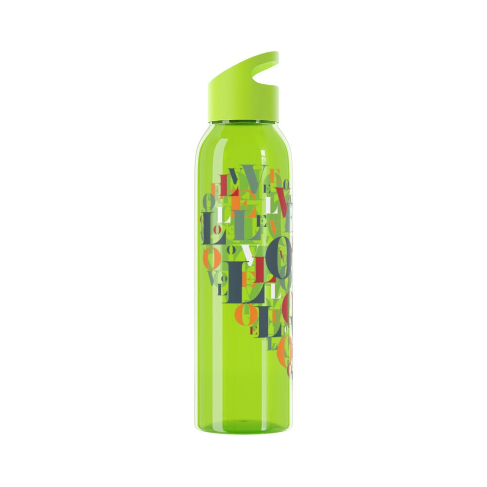 MoOodMaker Merchandising Bouteille d'Eau Personnalisée Vert Pomme 640ml