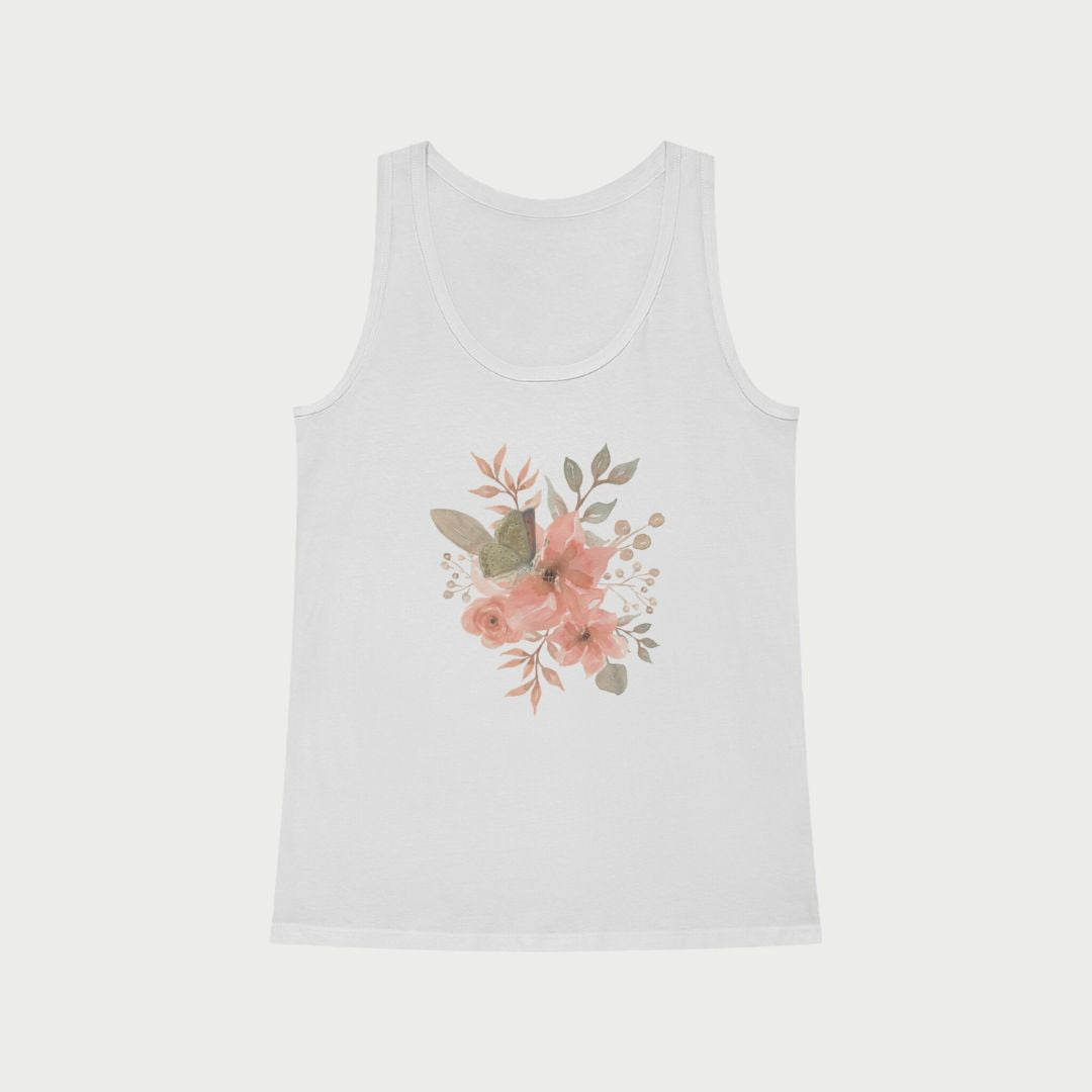 Top Bio Papillon & Fleurs 