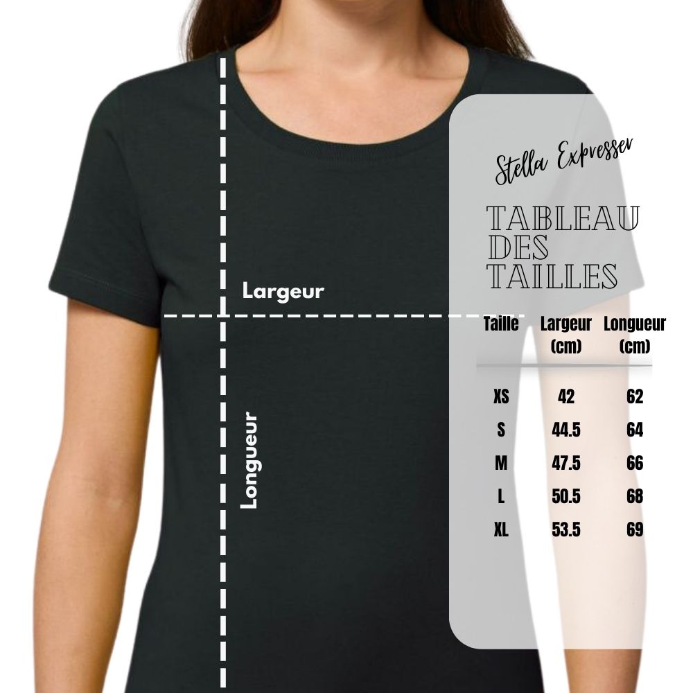 39.2 T-shirt Bio Femme Gréements | PASSIONATE