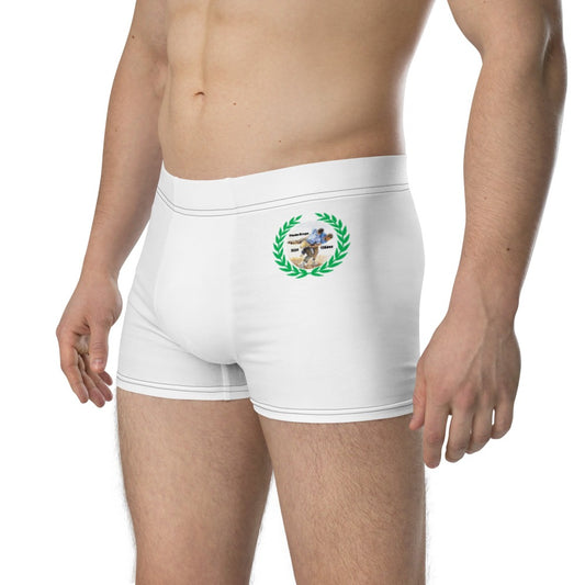 Caleçon Boxer Blanc | Boutique 100e Lutte HB