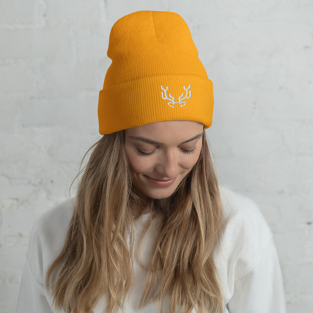 Bonnet d'Hiver Brodé Unisexe | Cerf PASSIONATE