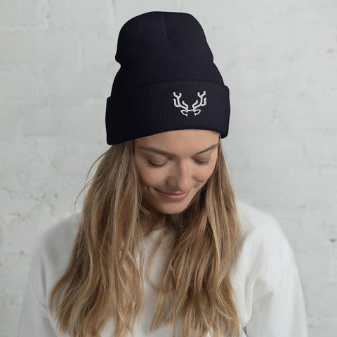 Bonnet d'Hiver Brodé Unisexe | Cerf PASSIONATE